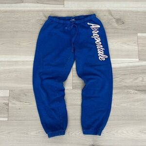 blue aeropostale sweatpants